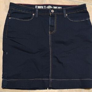 Dickies Dark Blue Mini Skirt
